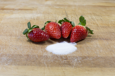 Seasonal Strawberriesの写真素材