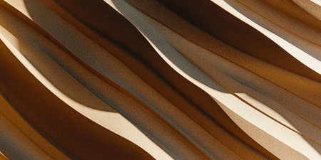 abstract brown background with some smooth lines in it and some foldsの素材