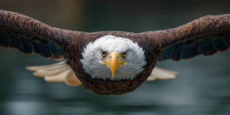 Bald Eagle (Haliaeetus leucocephalus)の素材