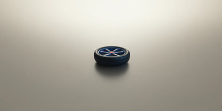 Compass on a white background. 3d illustration. 3d renderingの素材