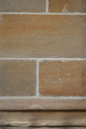 brick wall texture background with copy space for text or image.の写真素材