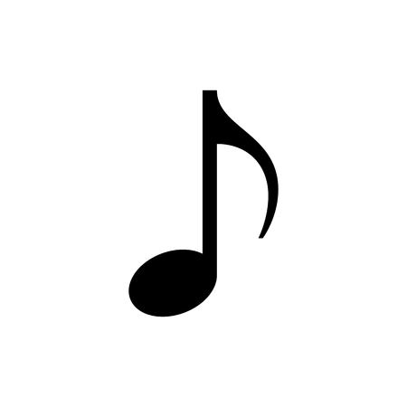 Music note icon.のイラスト素材