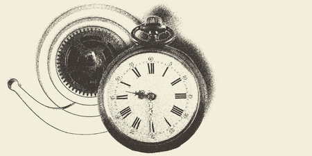The balance wheel is the pulsating heart of a watchの写真素材