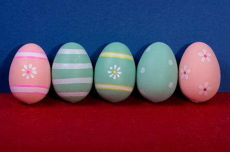 Easter eggs.の写真素材