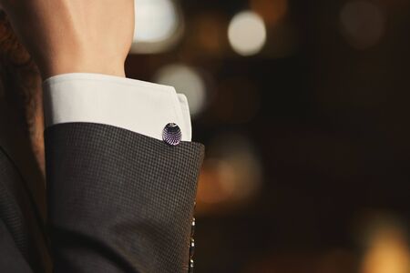 A man wearing a suit and tie. High quality photo