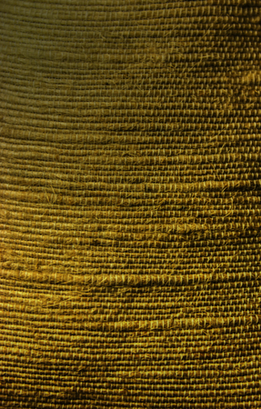 Vintage natural burlap hessian sack texture, background, backdrop, wallpaper, closeup, designの写真素材