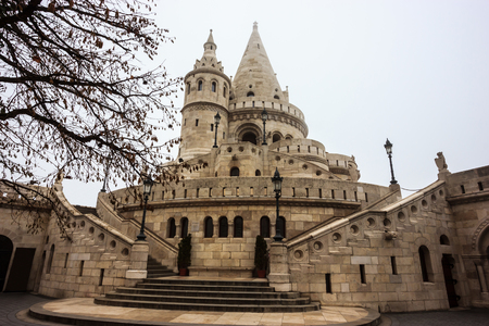 Fisherman Bastion, Budapest, Hungary, Europe.のeditorial素材