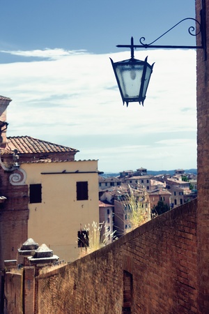 View of the Siena, Italyの写真素材