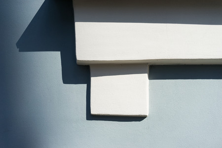 Decorative architectural element on the wallの写真素材