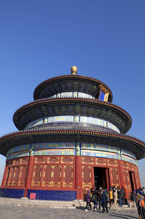Temple of Heaven in Beijingのeditorial素材