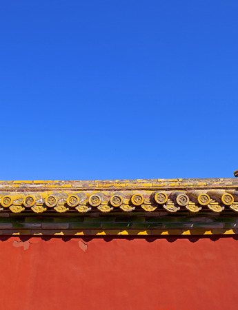Ancient wallの写真素材