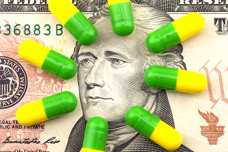 drugs on dollar