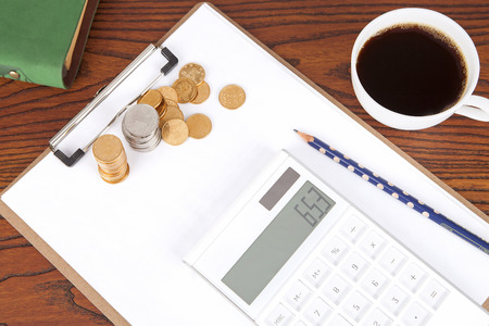 Financial concept sceneのeditorial素材