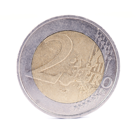 A euro coin