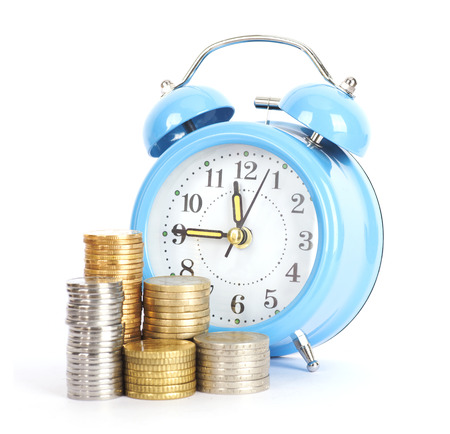 Time is moneyの写真素材