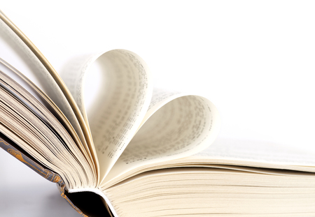 A Book of love with pages of books