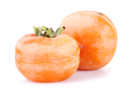 Ripe persimmonの写真素材