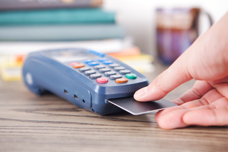 Credit card payment terminal
