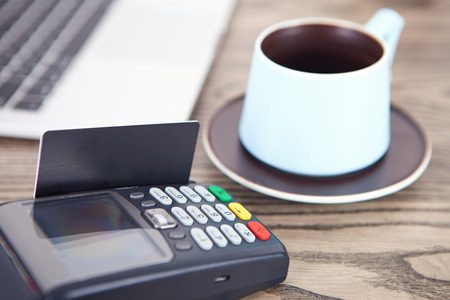 Consumer credit card terminalの写真素材