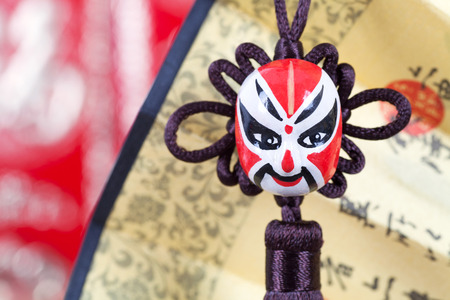 Chinese traditional peking opera maskの写真素材