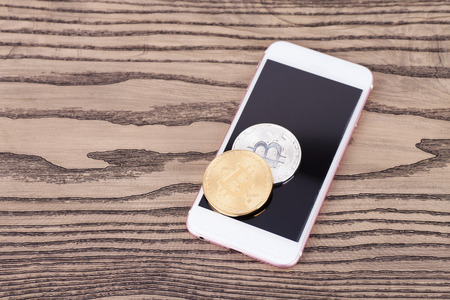 Virtual digital currencyの写真素材