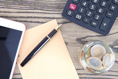 Savings and financial planningの写真素材