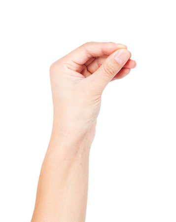 hand gesturesの写真素材