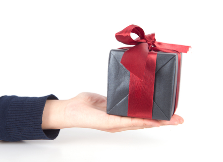 A gift boxの写真素材