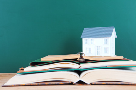 School district house conceptの写真素材