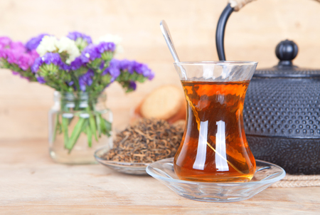 Turkey black teaの写真素材