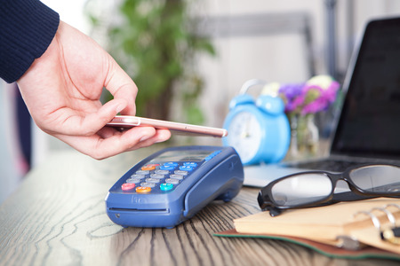 Mobile payment with POS machine