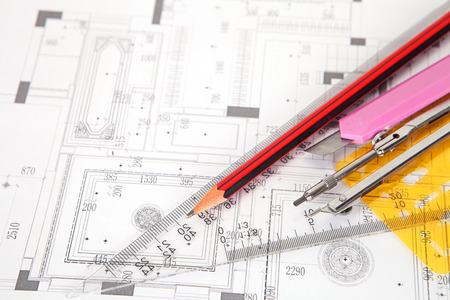 Construction of indoor construction drawings