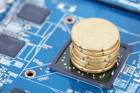 Chip developmentの写真素材