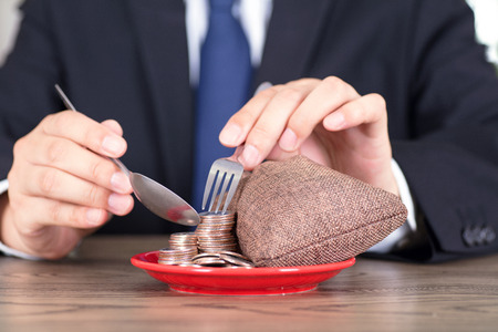 concept of Enjoy financial gainsの写真素材