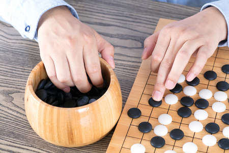 Go board gameの写真素材