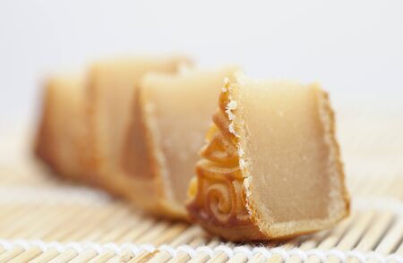 Moon cakes , refreshments of mid autumn festival