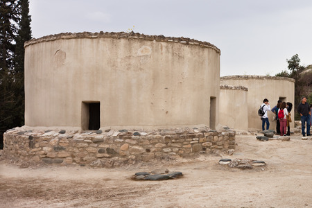 Neolithic village in Cyprus Choirokoitiaのeditorial素材