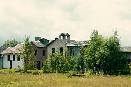 the old abandoned city without people