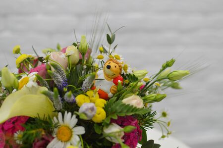 bouquet of nature flowersの写真素材