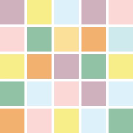 pastel checkerboard background. Smooth colored squares