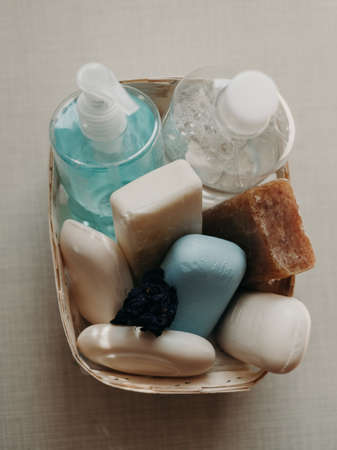 box with hygiene productのeditorial素材