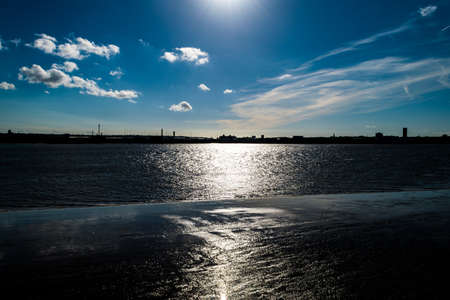 View of the seaの写真素材