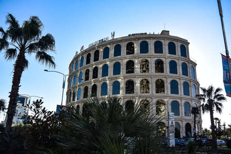 Batumi district of Bart Khan. The building of the Batumi casino. The Coliseum in Georgia. 2019.のeditorial素材