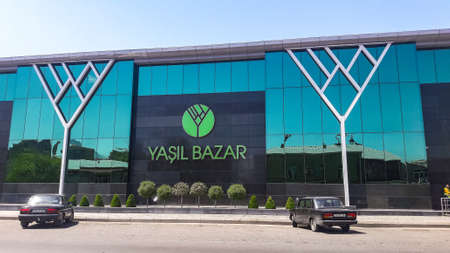 A large bazaar on the streets of Baku. Azerbaijan 2019のeditorial素材