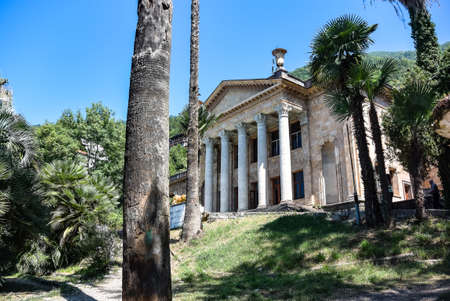 The building of the Winter Theater in Gagra. Abkhazia 2019のeditorial素材