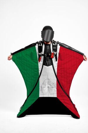Kuwait flag travel.の写真素材