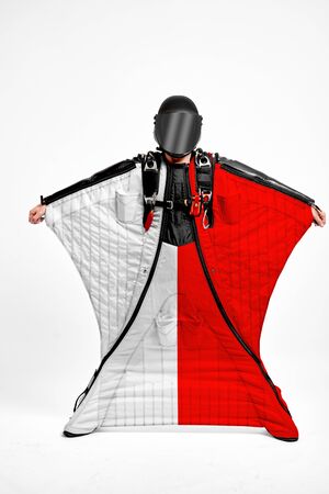 Poland flag travel.の写真素材