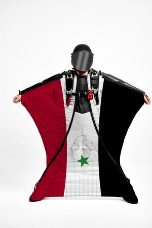 Syria flag travel.の写真素材