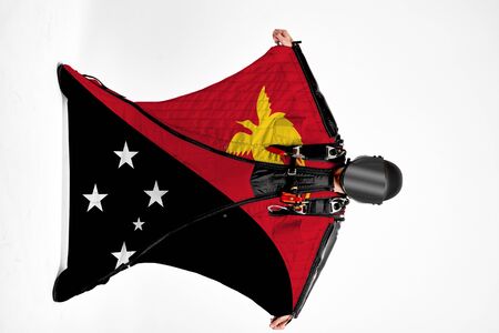 Papua New Guinea extreme travel.の写真素材