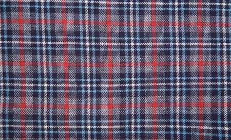 detail of fabric print with color grid